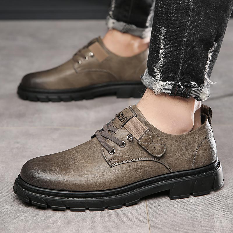 KYLE™ - Chaussures cargo vintage en cuir