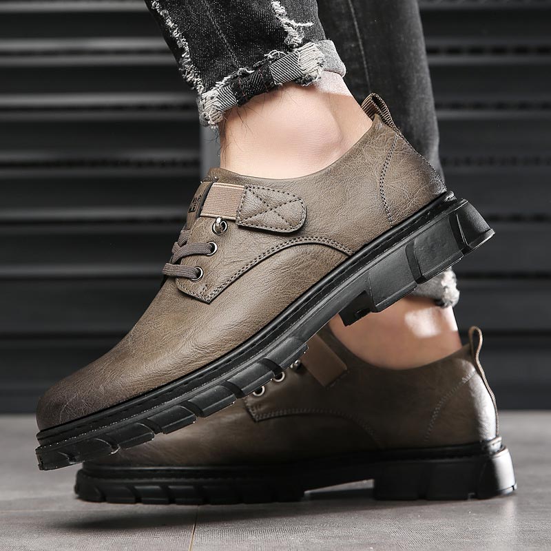 KYLE™ - Chaussures cargo vintage en cuir