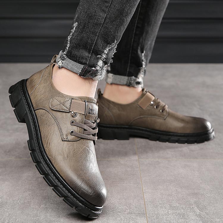 KYLE™ - Chaussures cargo vintage en cuir