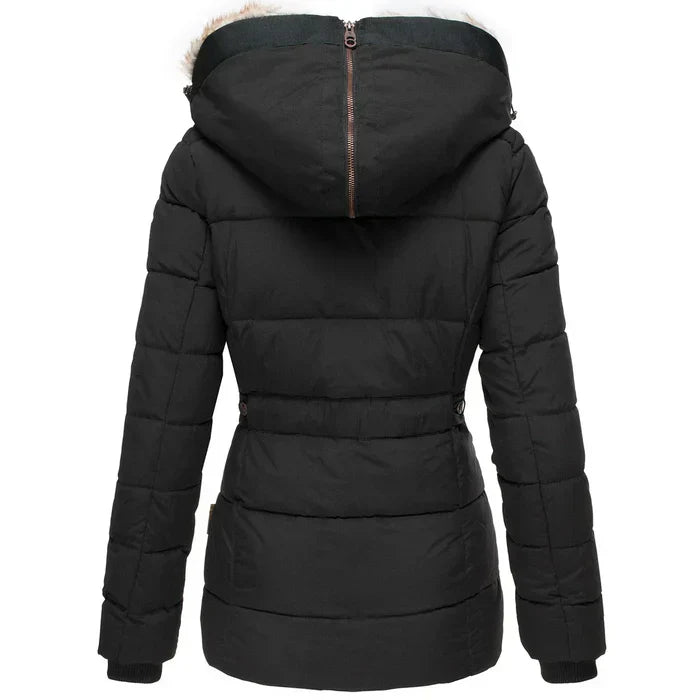 Belén™ - Manteau d'hiver chaud avec doublure en fourrure