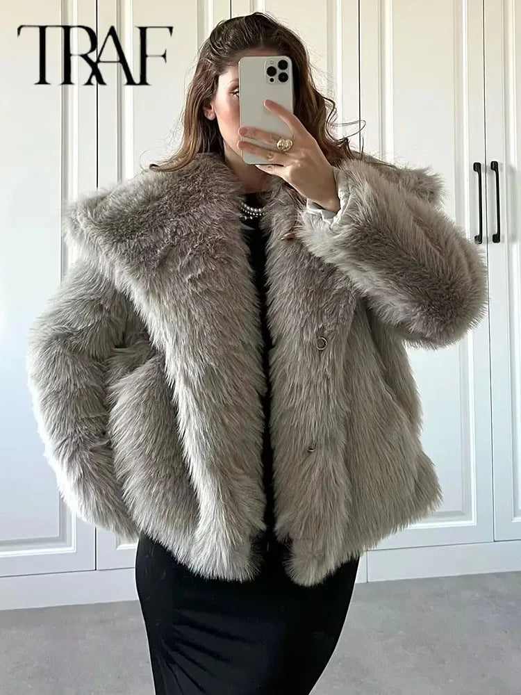 FAUX FUR - Veste d'hiver - Avenueparis